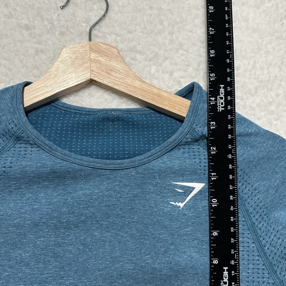 Gymshark Women's Graphic Logo Cropped Long Sleeve Size L Lots Of 3 - Picture 7 of 15